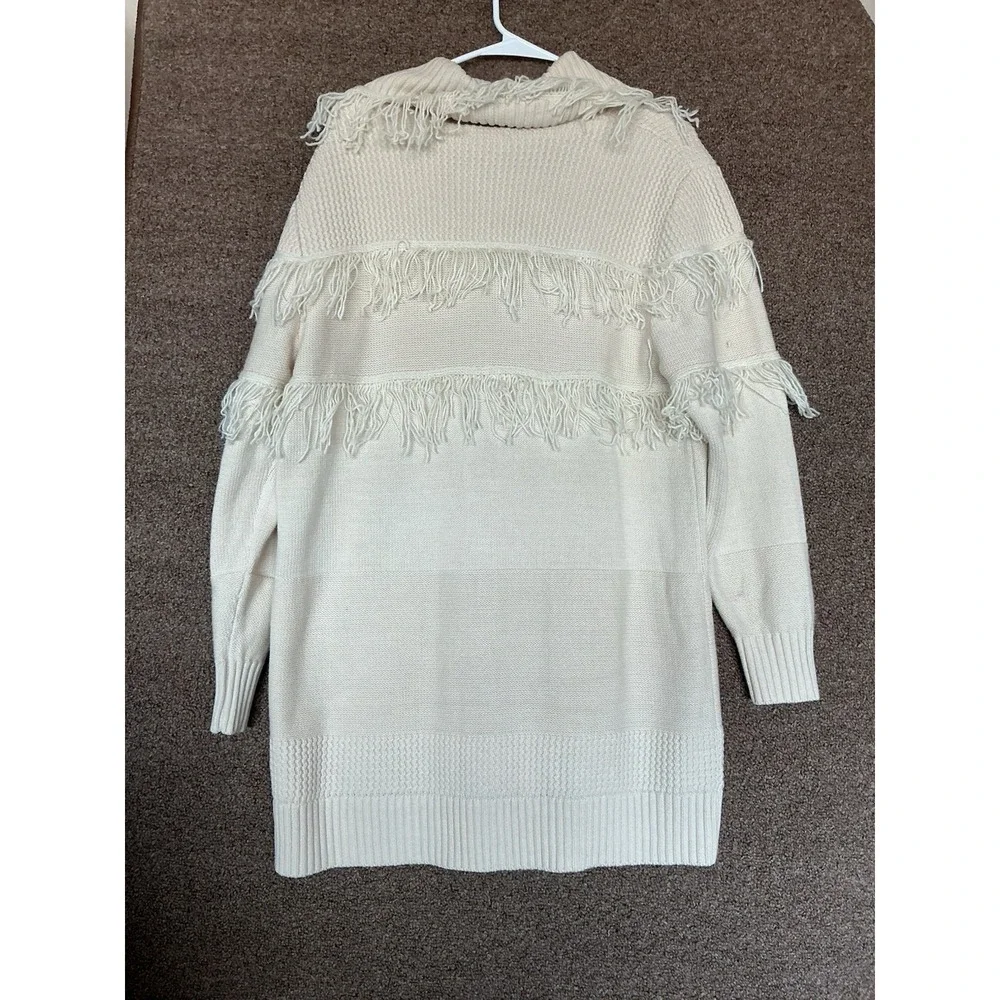 Ariat Luz Fringe Cardigan Sweater Summer Sand L  New Rodeo Cowgirl Western Wear‎